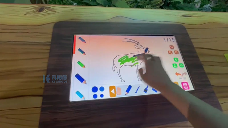 兒童繪畫(huà)投影互動(dòng)